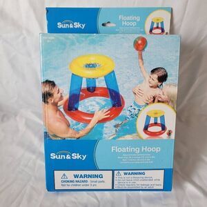 Sun & Sky floating hoop and a ball 28.3in. Ball 7in.